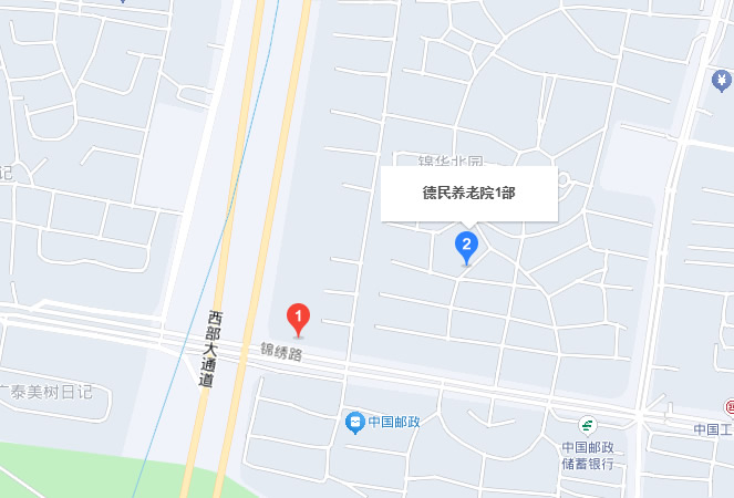 机构位置地图